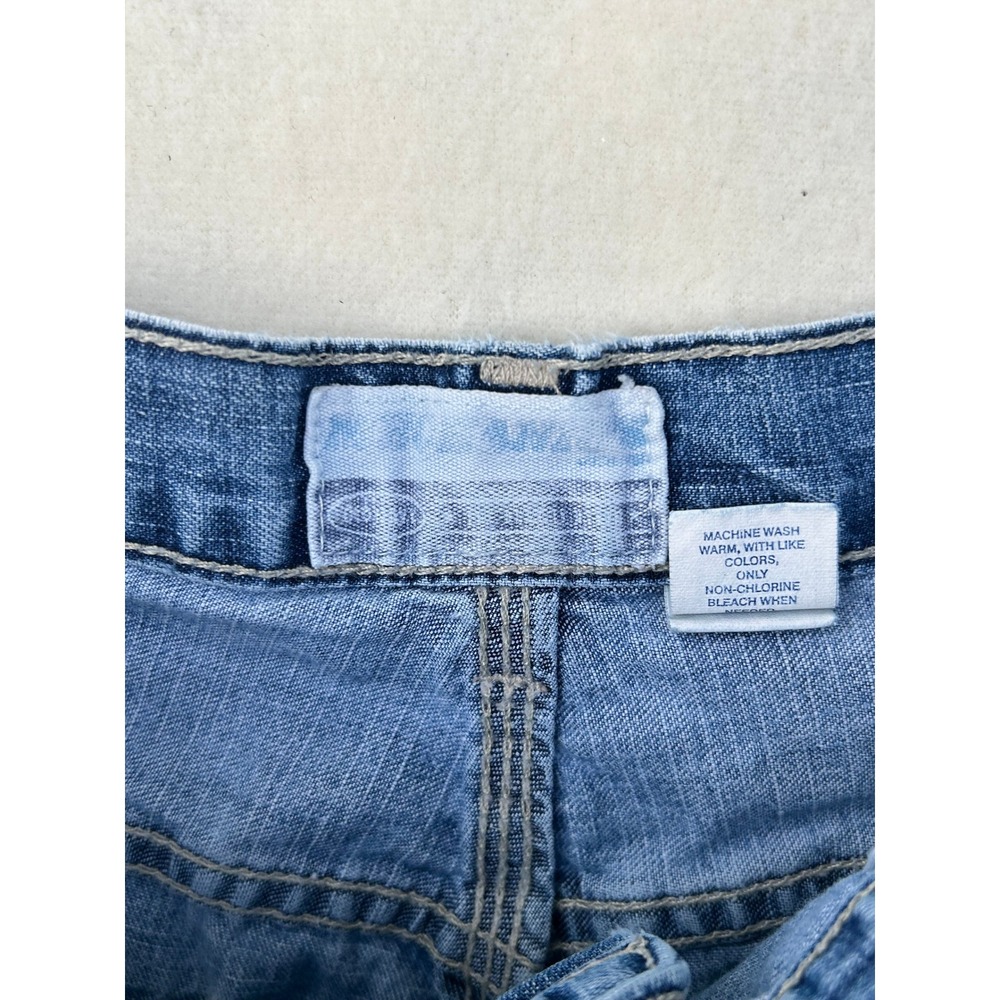 Old Navy Mens Denim Shorts Size 38 Medium Wash Blue 100% Cotton Casual Relaxed - Picture 5 of 16